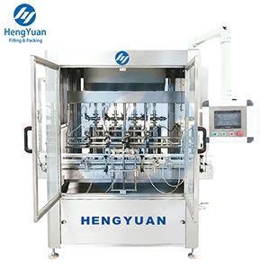 Automatic 1-5 Liters Servo Motor Piston Type Liquid Filling Machine