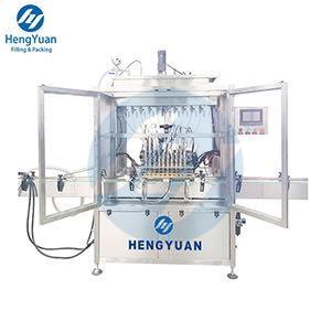 Automatic 20-120ml Servo Motor Piston Cylinder Dosing Type Filling Machine
