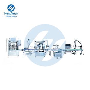 Automatic Bottle Filling Line For Lubricant Oil Automatic Bottle Filling Line For Lubricant Oil