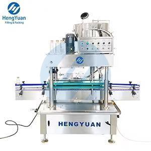 Automatic Linear Lid Pressing-on Bottle Capping Machine