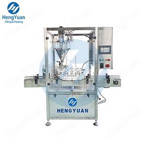 Automatic Powder Bottle Rotating Type Single-head Filling Machine