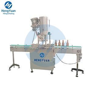Automatic Rotating Disc Clamping Bottle Single Head Capping Machine