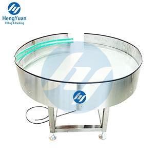 Automatic Round Rotary Bottle Collecting Turntable Machine 