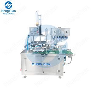 HYSR-344 Automatic Three (3) Chambers PVA Water-Soluble Film Pod Packing Machine 