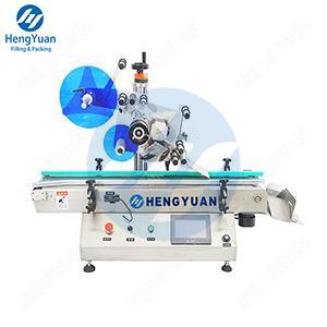 Desktop Economical Type Automatic Non-dry Glue Adhesive Sticker Label Top Surface Plane Labeling Machine