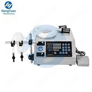 GFK700 Smart Semi-automatic Desktop Digital Liquid Filling Machine with 2 pcs Dispensing Nozzles