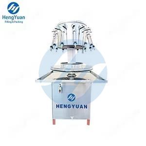 HYRF-1000SN Semi-automatic Negative Pressure Siphon Filling Machine | Bottle Liquid Dispensing Equipment