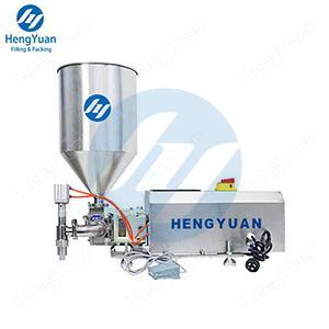 HYRO-S10 Semi-automatic Desktop Rotor Lobe Pump Bottle Filling Machine