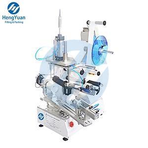 Semi-automatic 360 Degree Turnover Non-dry Self-Adhesive Sticker Label Applicator