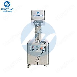 Semi-automatic Cans Tin Plate Lid Single-head Capping Machine Sealing Equipment