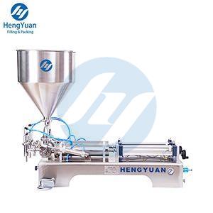 Semi-automatic Desktop Pneumatic Piston Cylinder Two-heads Filling Machine
