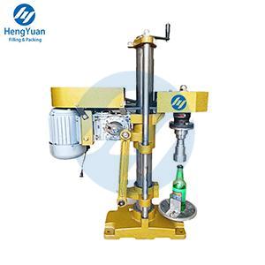 Semi-automatic Single-head Crown Lid Capping Machine